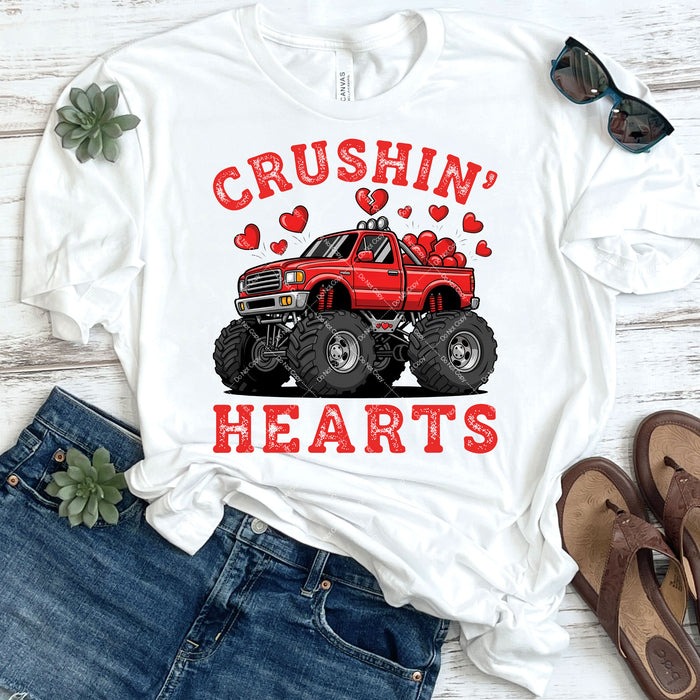 Crushin' Hearts DTF Transfer