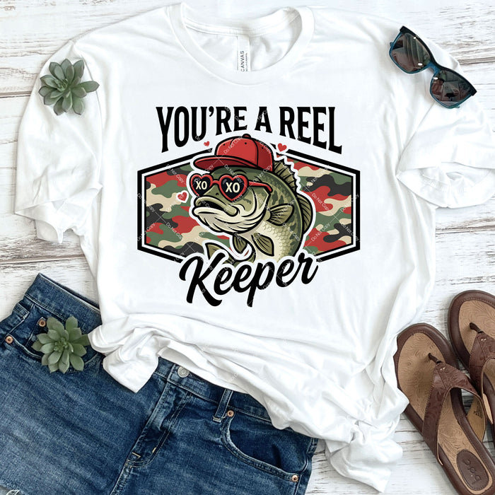 You're A Reel Keeper DTF Transfer