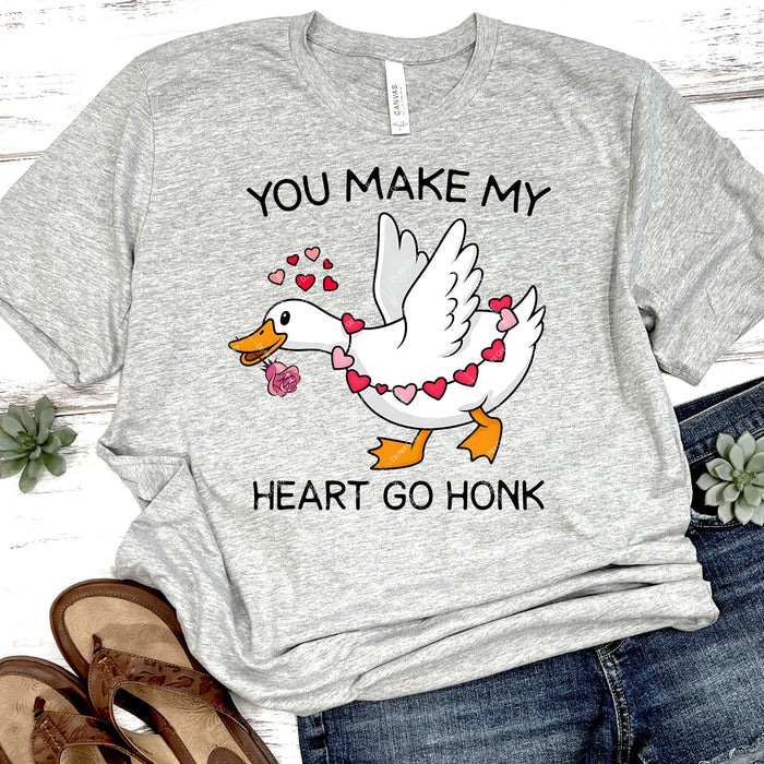 You Make My Heart Go Honk DTF Transfer