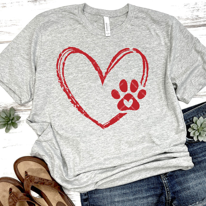 Pet Valentine DTF Transfer