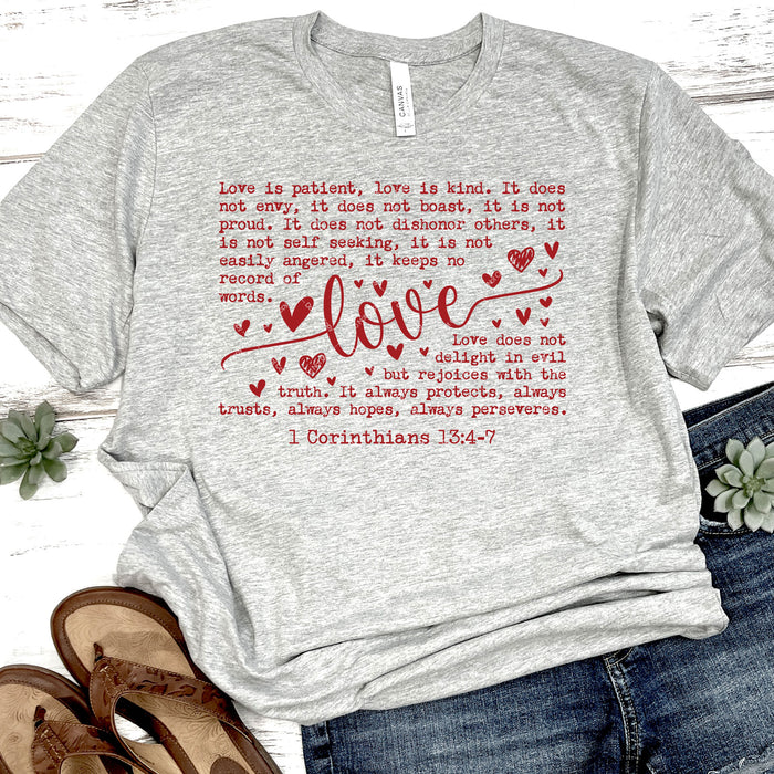Love is... 1 Corinthians 13:4-7 DTF Transfer
