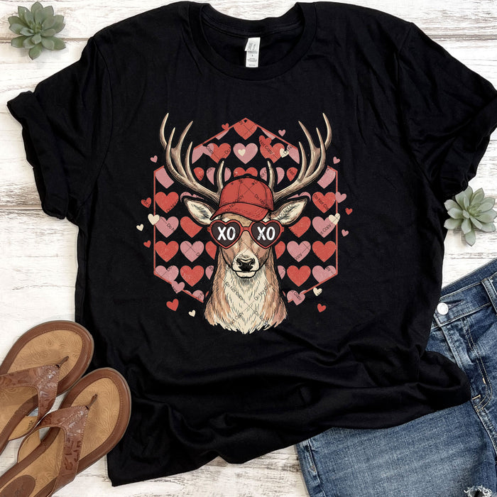 Valentine's Day Buck DTF Transfer