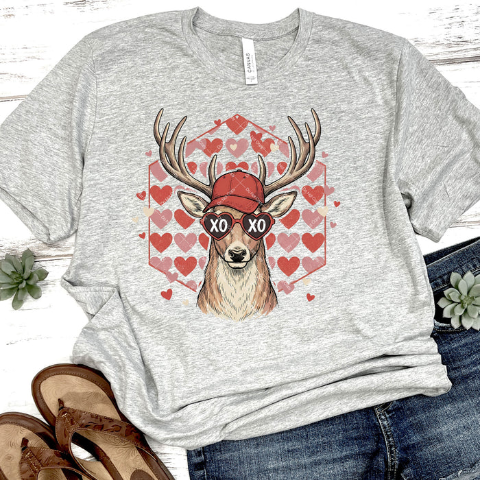 Valentine's Day Buck DTF Transfer