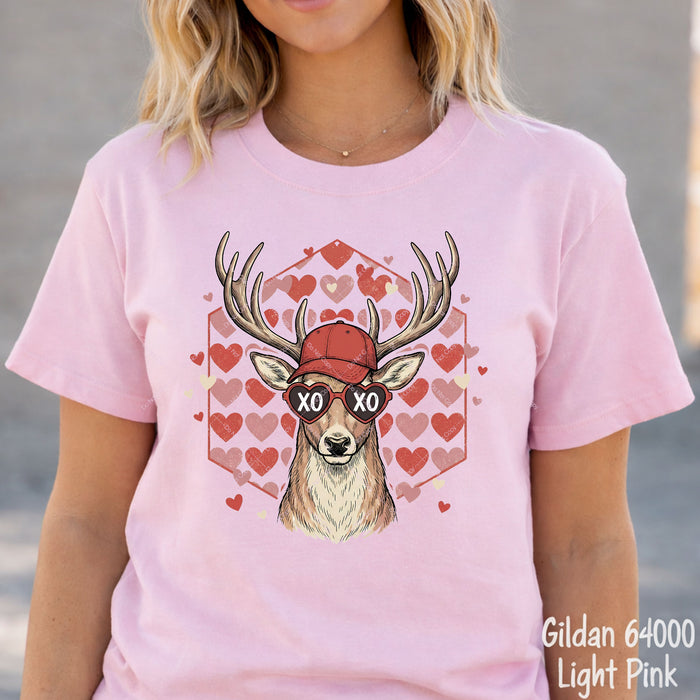 Valentine's Day Buck DTF Transfer