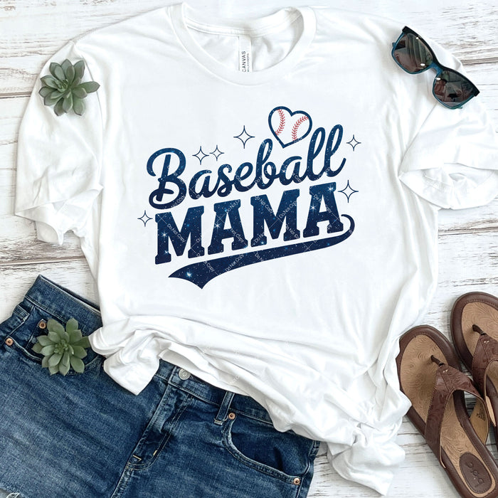 Baseball Mama DTF Transfer