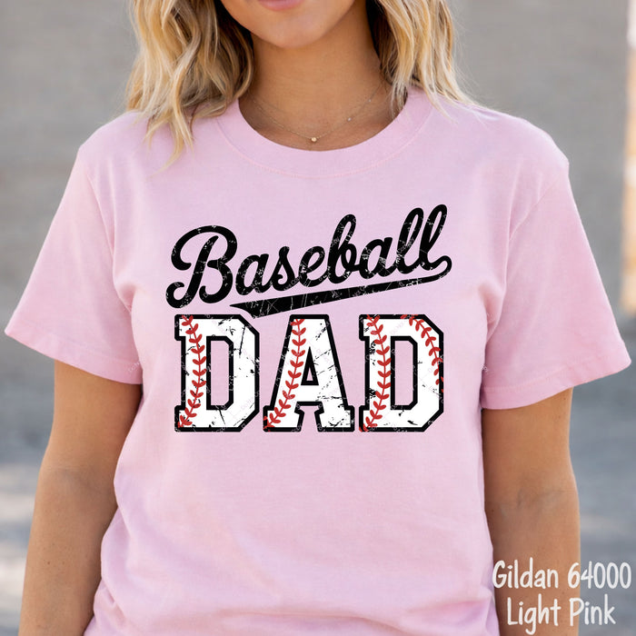Baseball Dad DTF Transfer