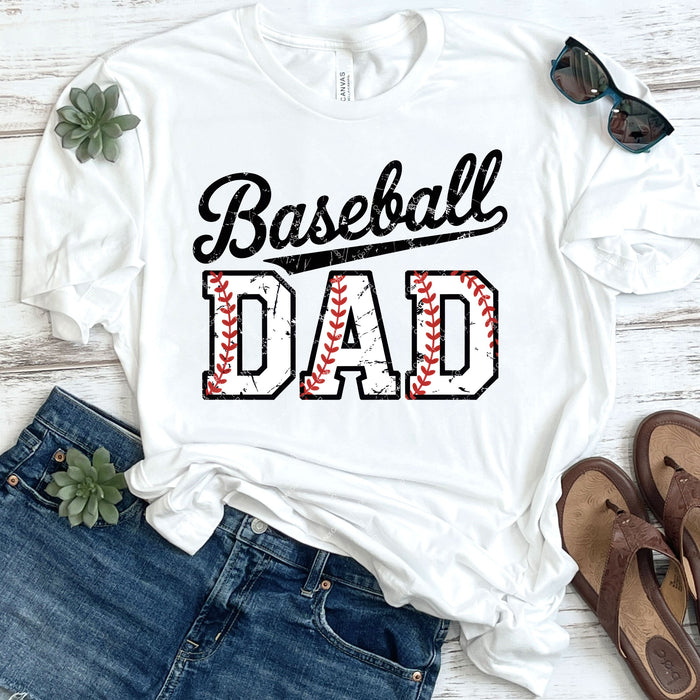 Baseball Dad DTF Transfer