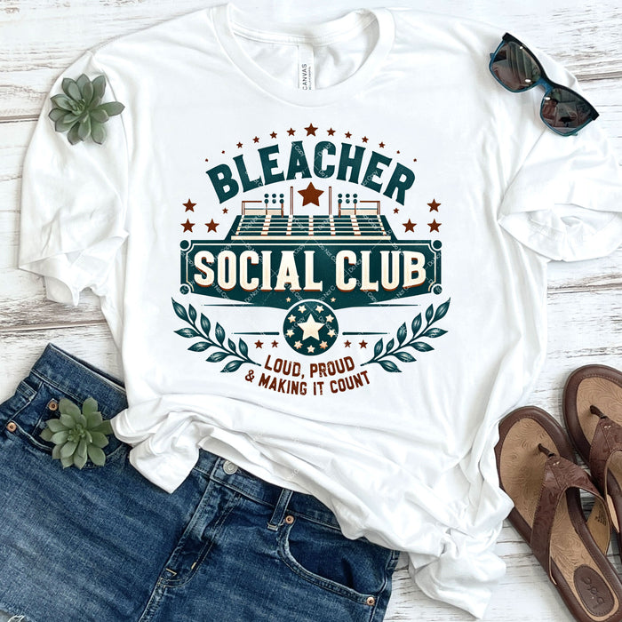 Bleacher Social Club DTF Transfer