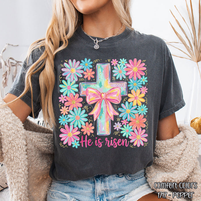He Is Risen DTF Transfer