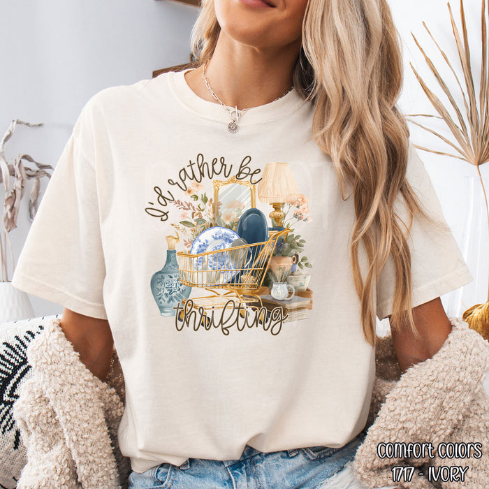 I'd Rather Be Thrifting DTF Transfer