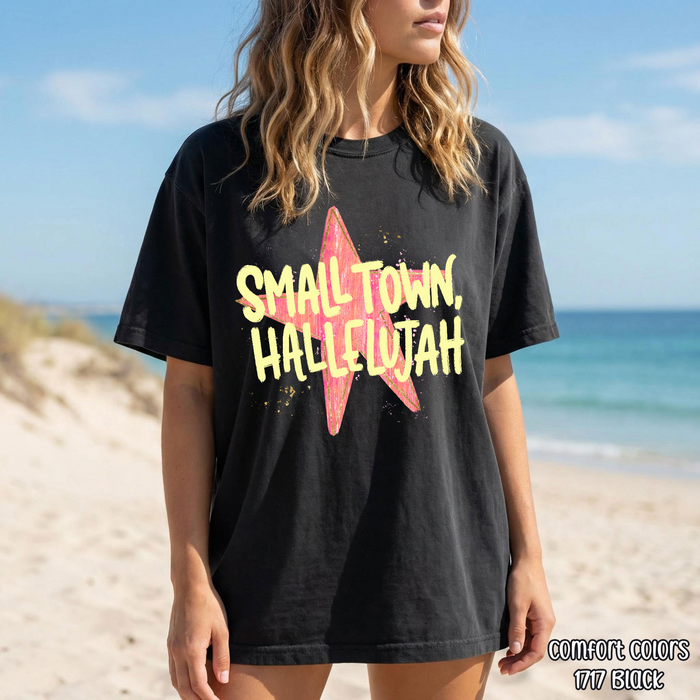 Small Shop Hallelujah DTF Transfer