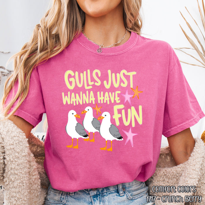 Gulls just wanna DTF Transfer