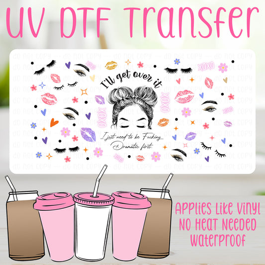 Glam Up UV DTF Can Wrap