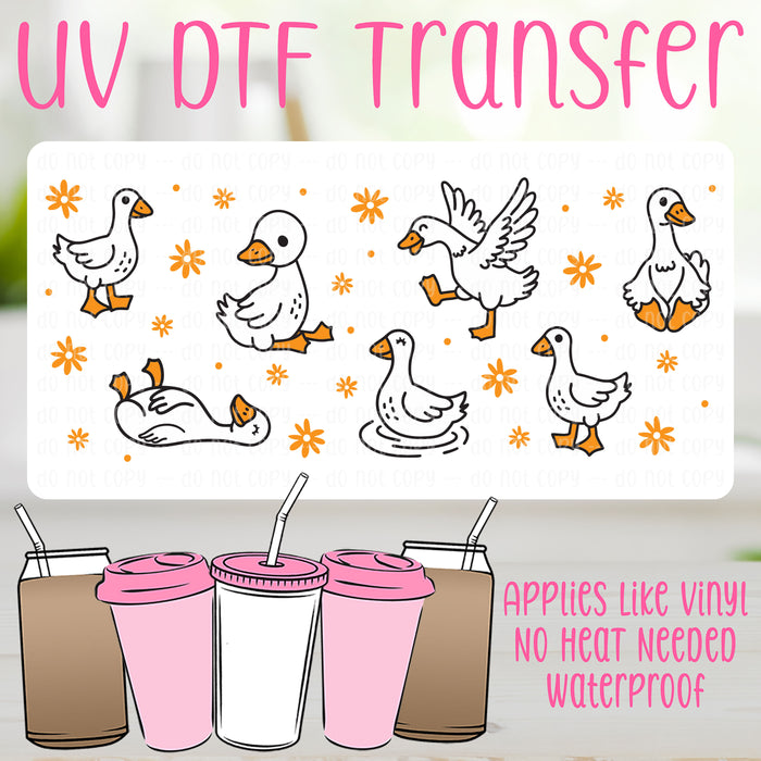 Silly Goose UV DTF Can Wrap