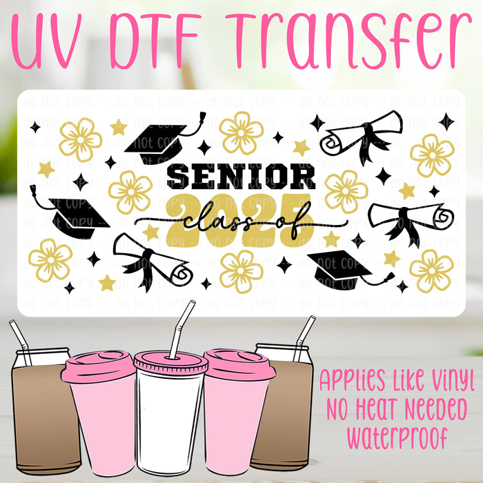 Senior 2025 UV DTF Can Wrap