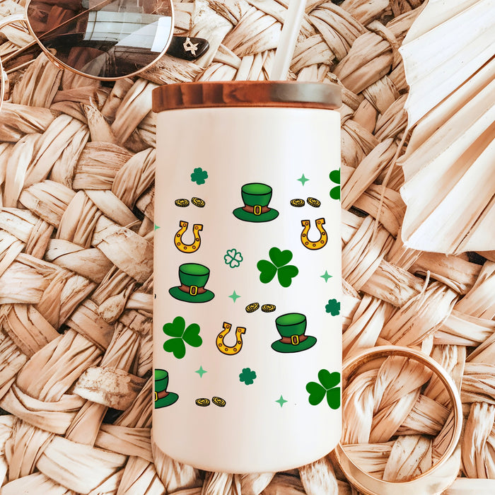 Luck of The Irish UV DTF Can Wrap