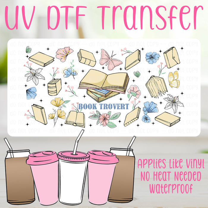 Book Trovert UV DTF Can Wrap