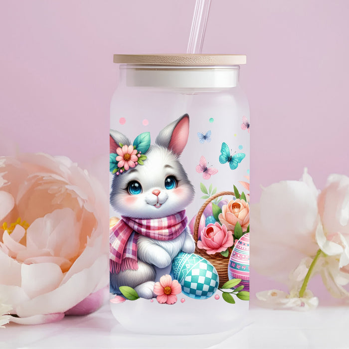 Cute Baby Easter Bunny UV DTF Can Wrap