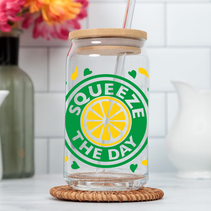 Squeeze The Day UV DTF Can Wrap