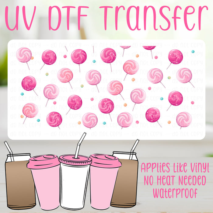 Lollipops UV DTF Can Wrap
