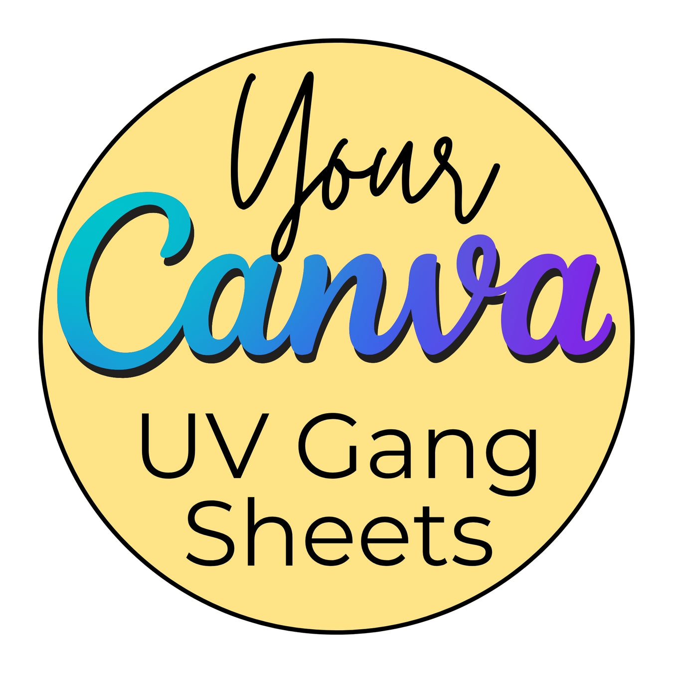 UV DTF Gang Sheets