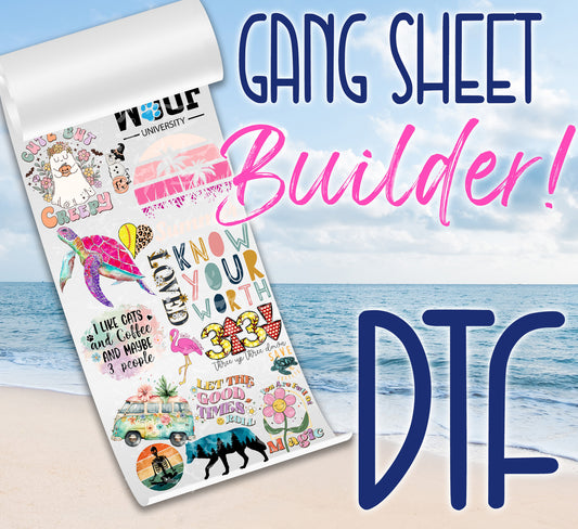 Build Your DTF Gang Sheet