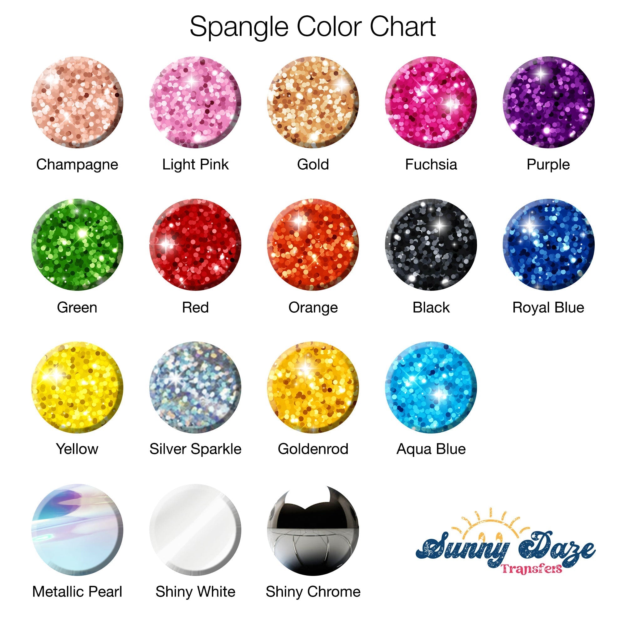 In My Cheer Era Single Color Spangle Transfer – Sunny Daze Transfers