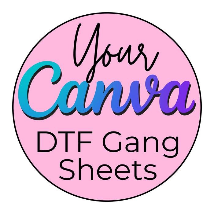 Your Canva DTF Gang Sheets