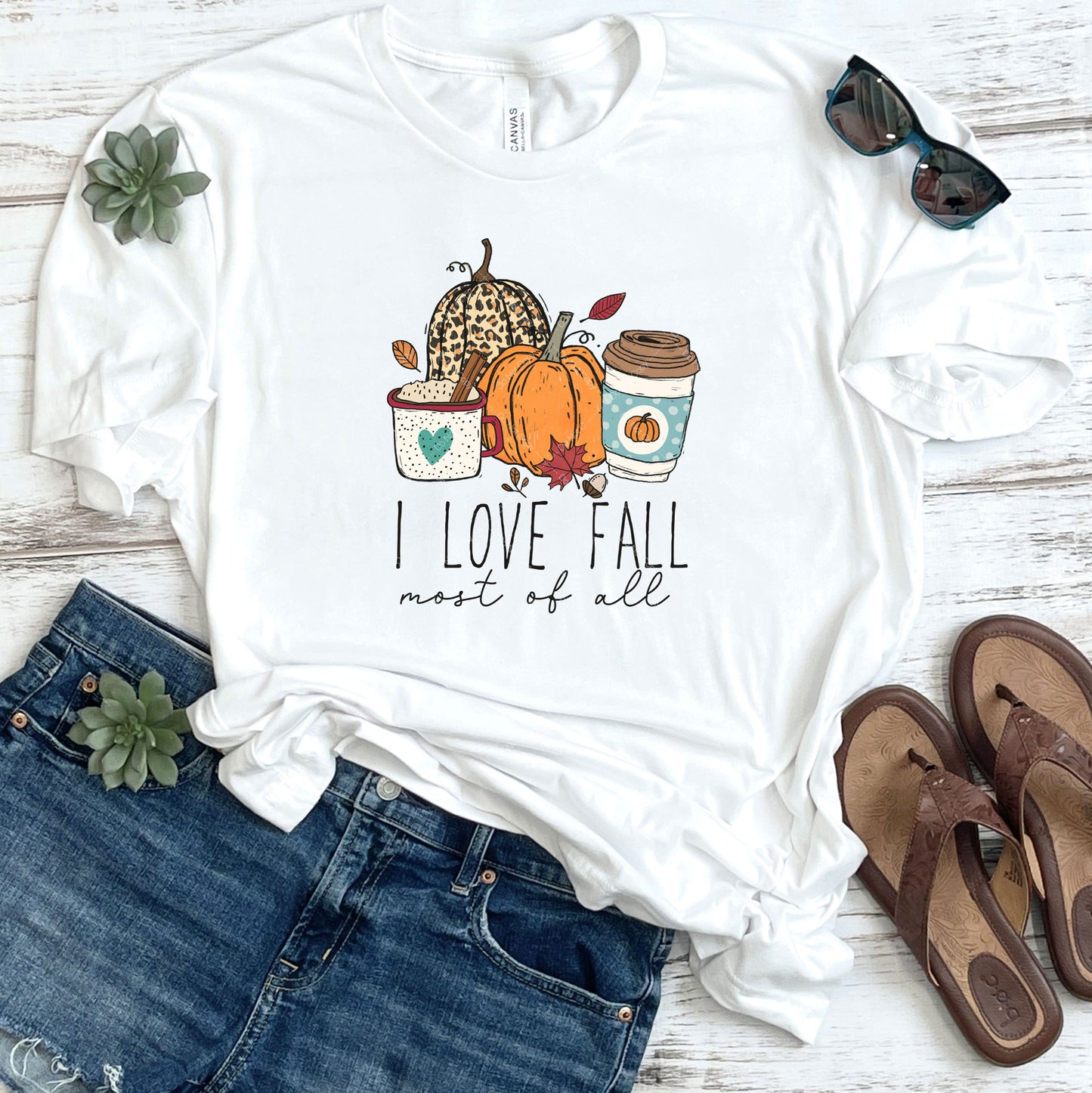 I Love Fall Most Of All DTF