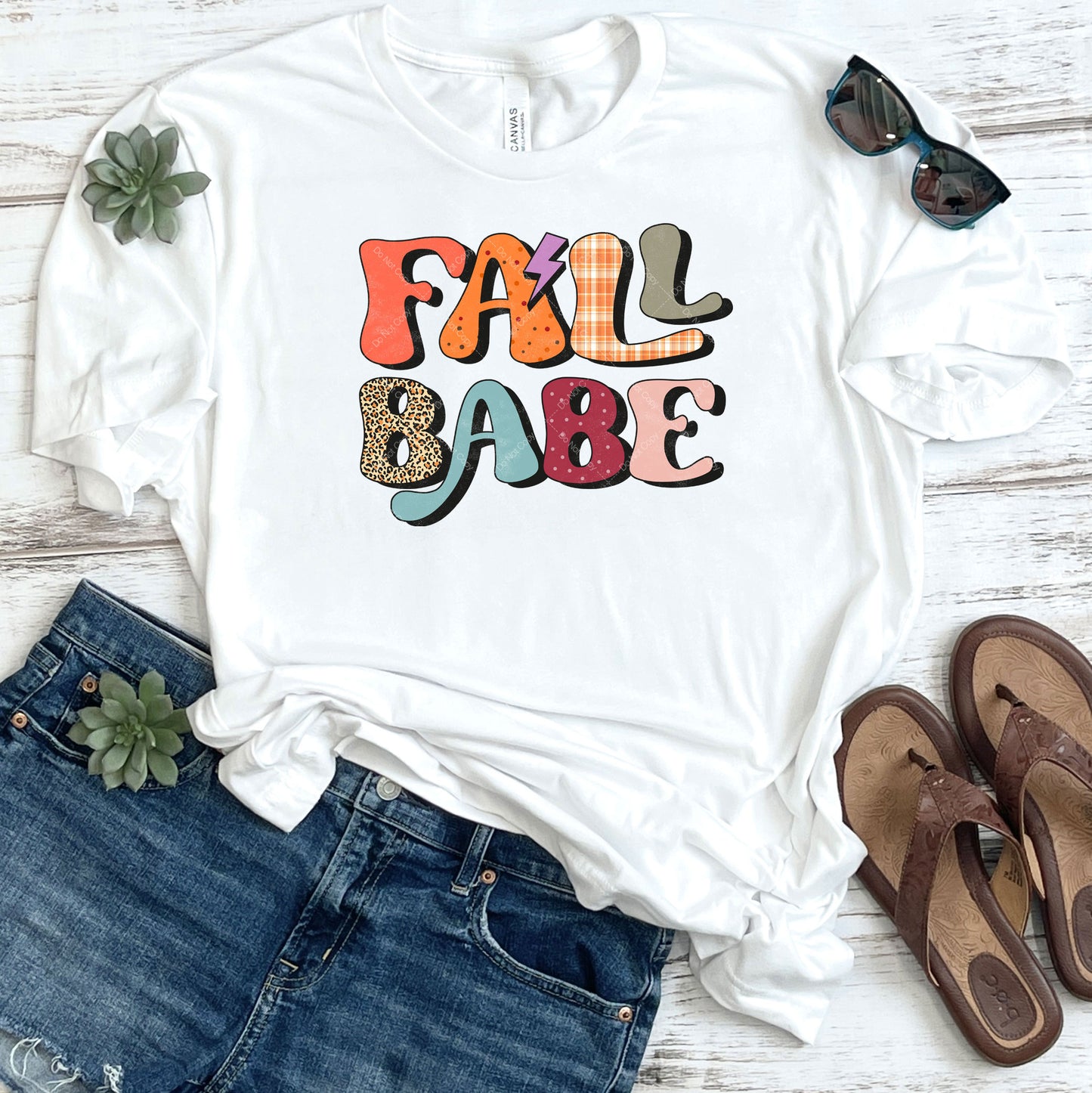 Fall Babe DTF