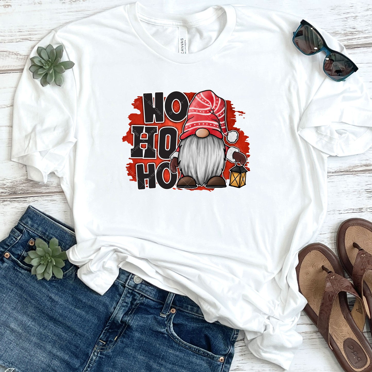 Ho Ho Ho Gnome DTF