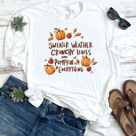 Sweater Weather, Crunchy Leaves & Pumpkin Everything DTF