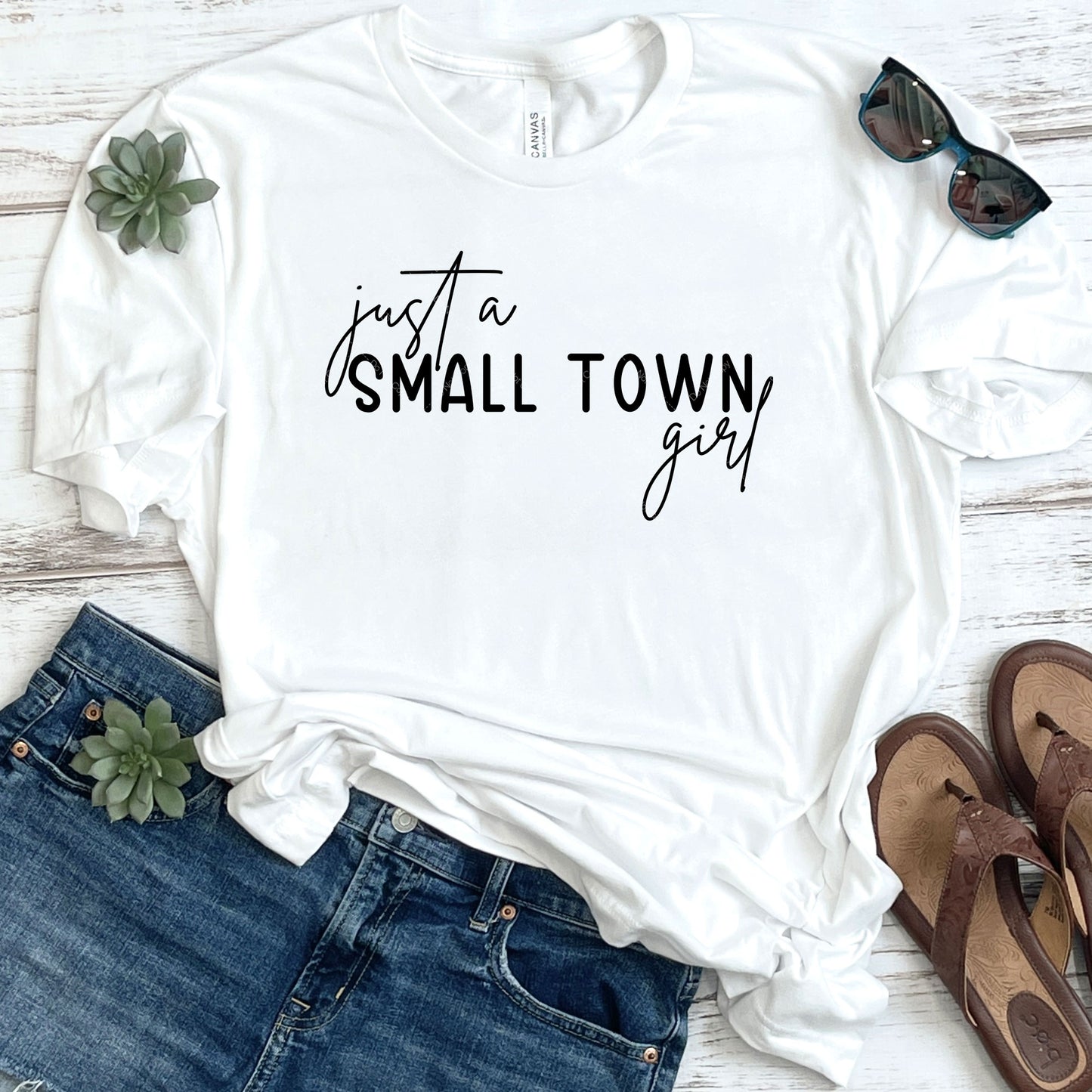 Just A Small Town Girl DTF