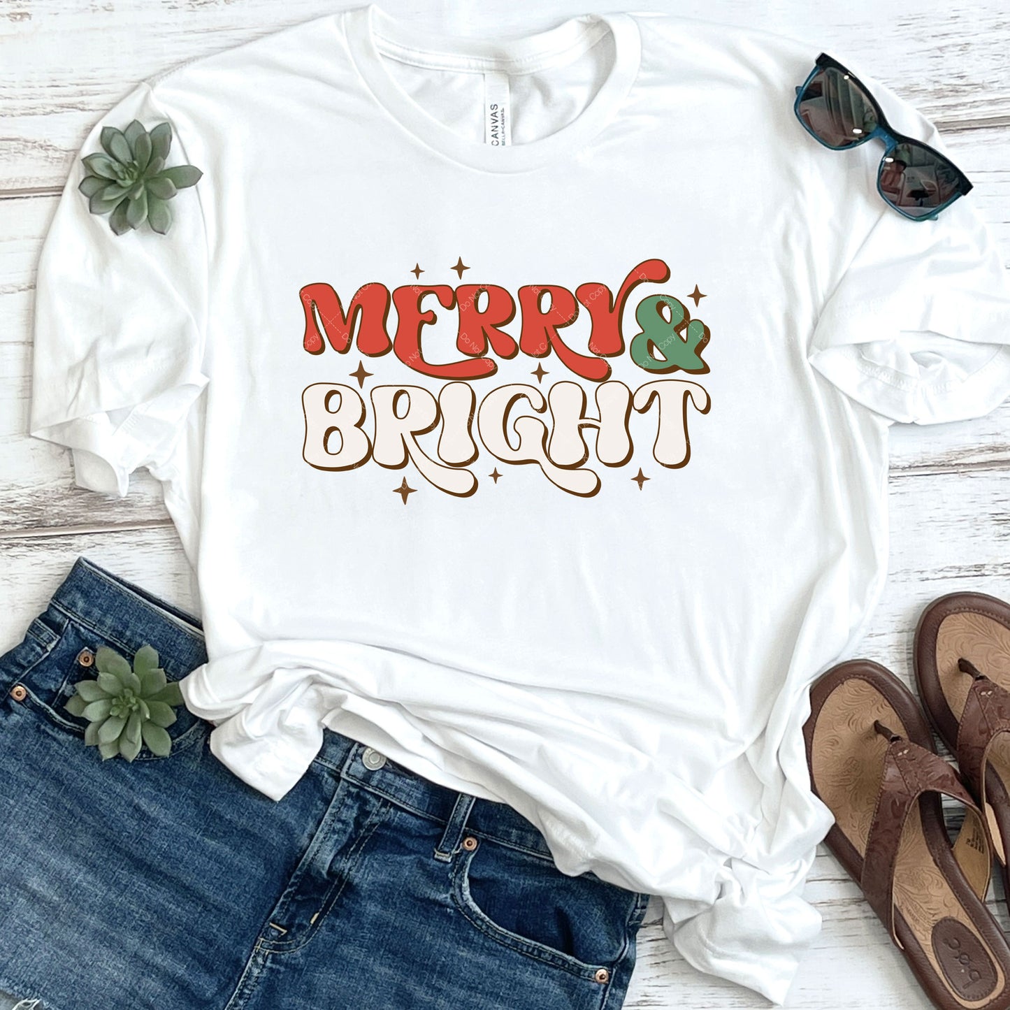Merry & Bright DTF