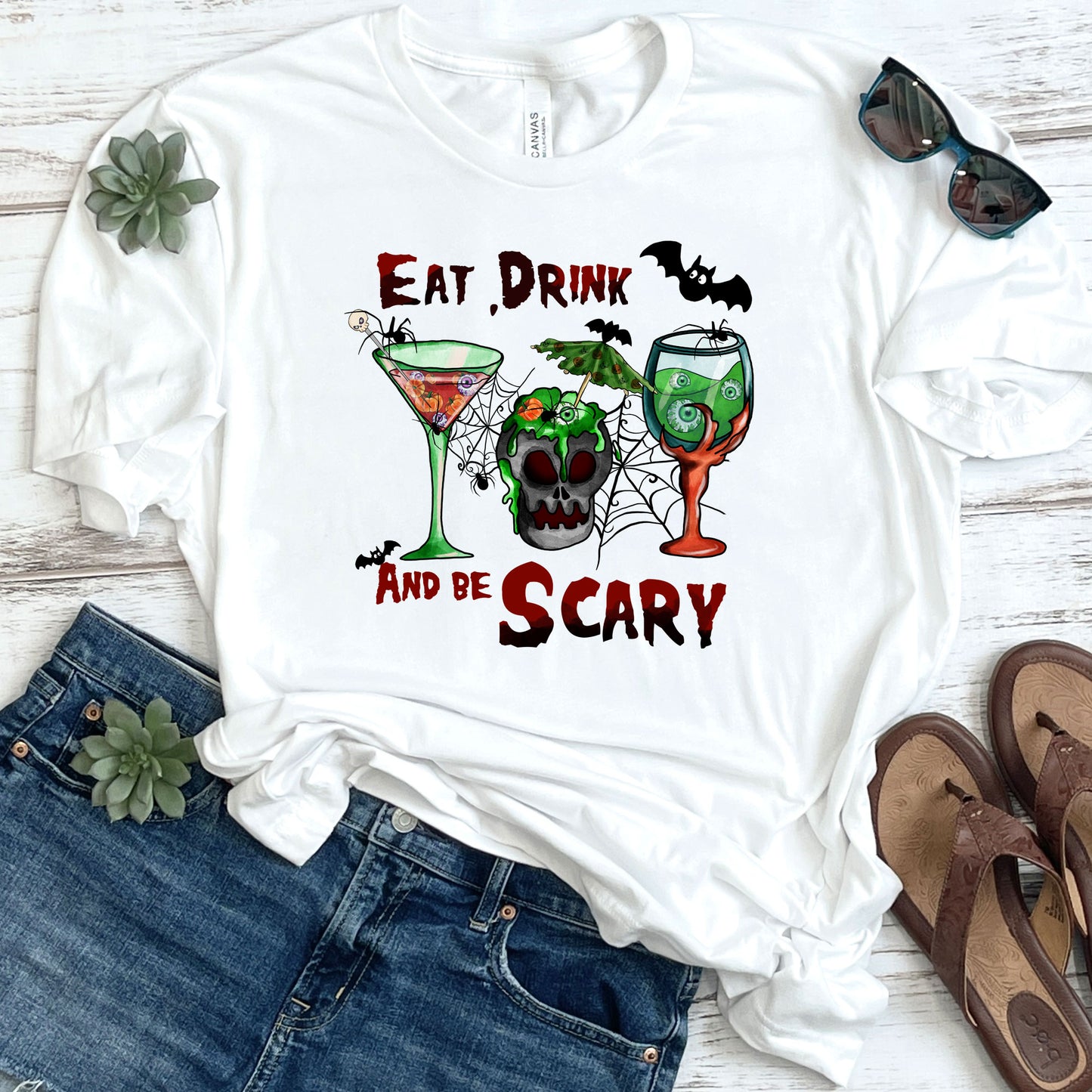 Eat Drink And Be Scary DTF