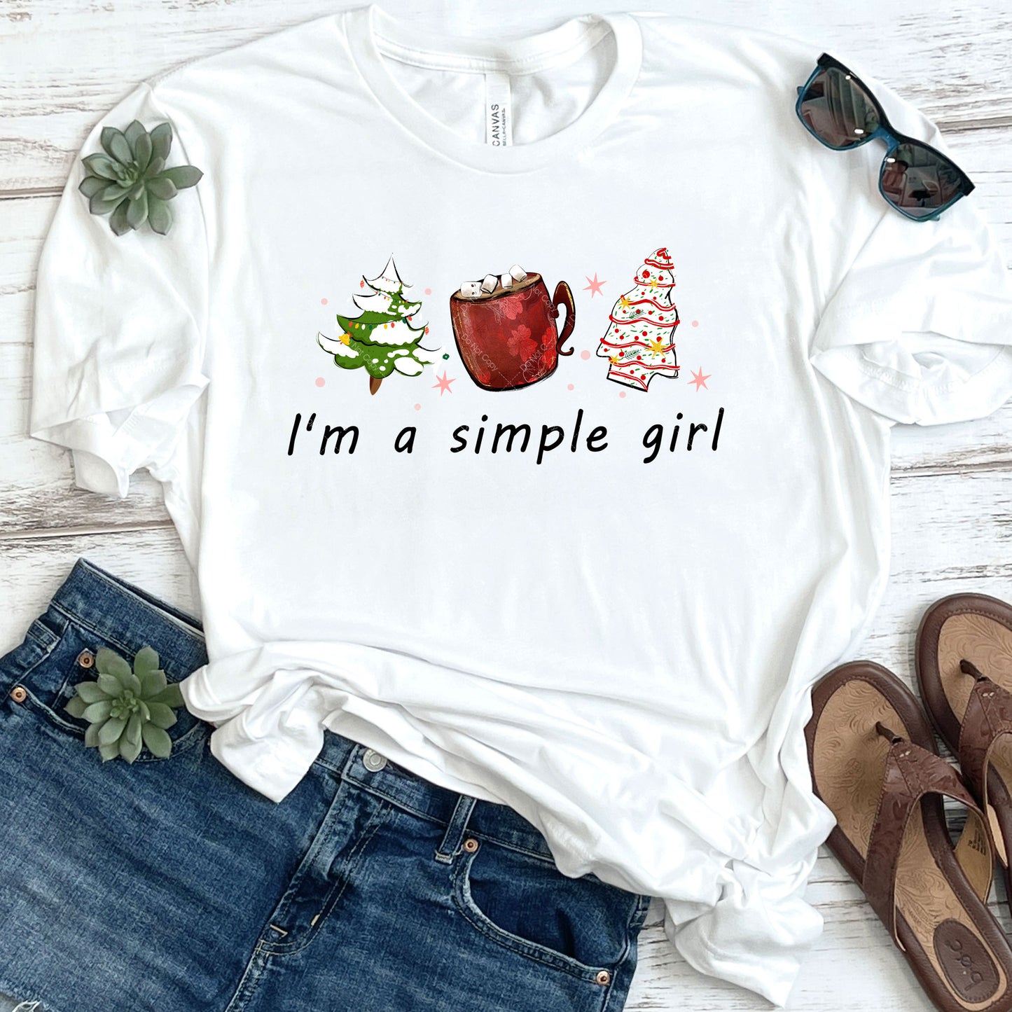 I'm A Simple Girl DTF