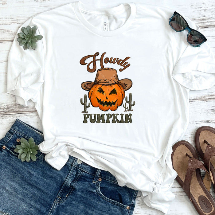 Howdy Pumpkin DTF