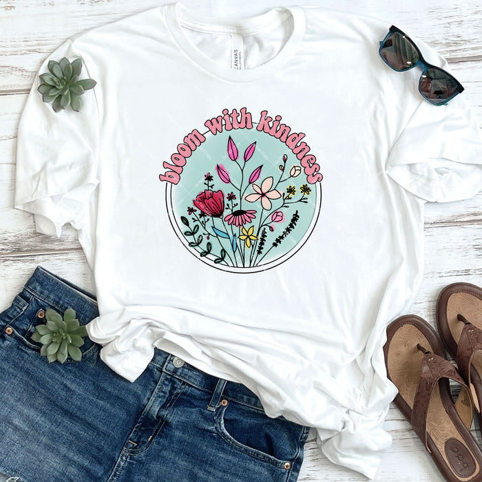 Bloom With Kindness DTF