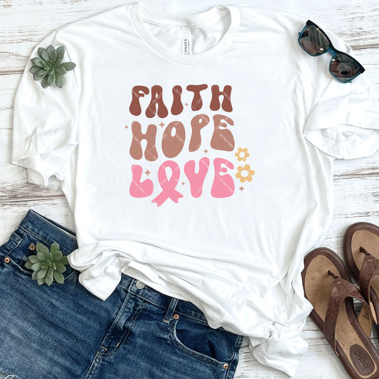 Faith Hope Love DTF