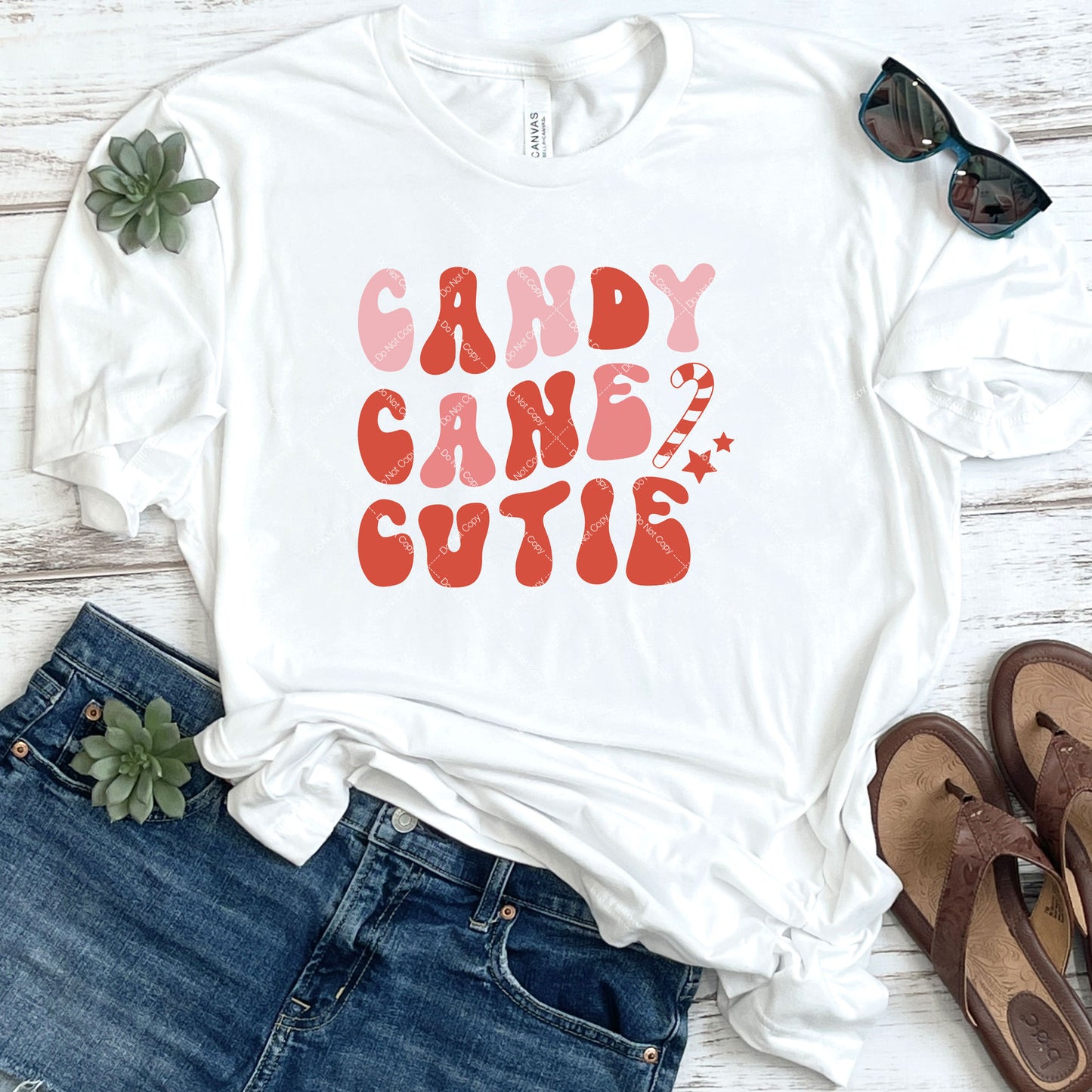 Candy Cane Cutie DTF