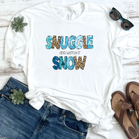 Snuggle And Watch It Snow DTF