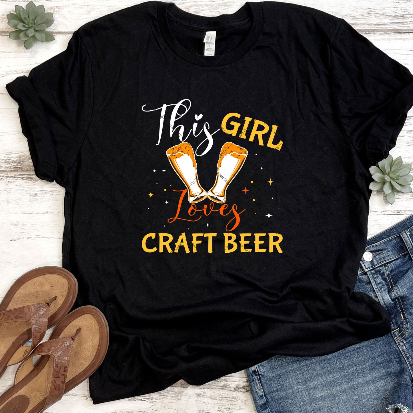 This Girl Loves Craft Beer DTF