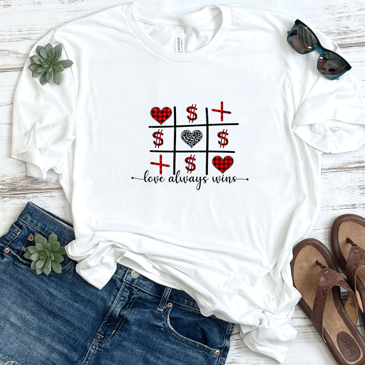 Love Always Wins DTF — Sunny Daze Transfers