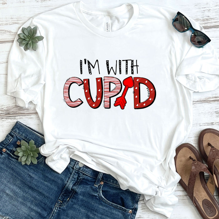 I'm With Cupid DTF