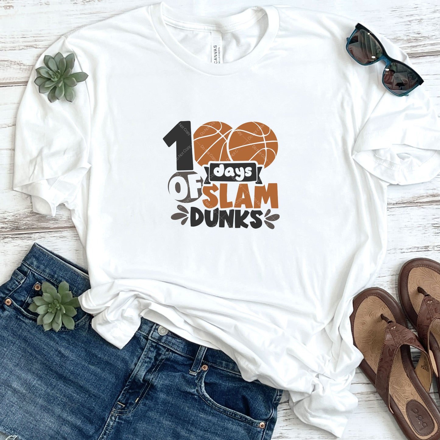 100 Days Of Slam Dunks DTF