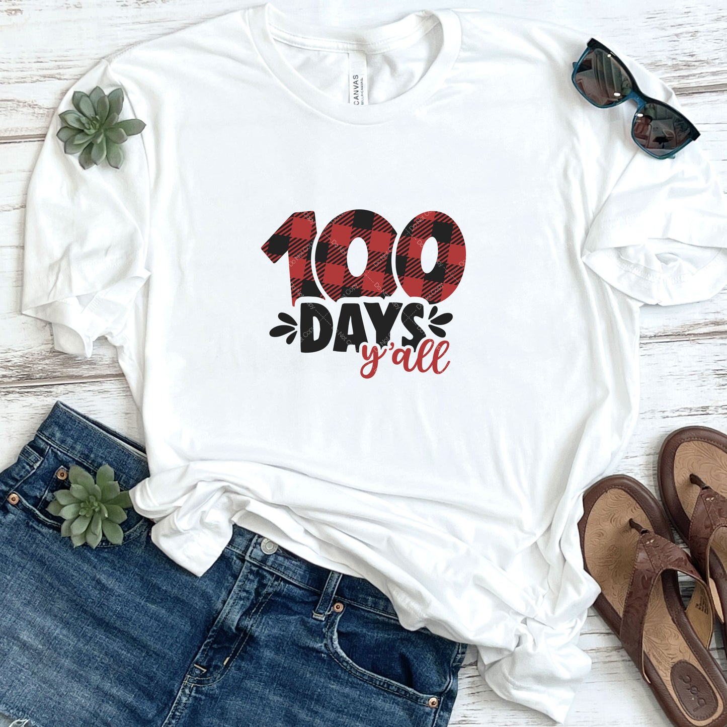 100 Days Y'all DTF