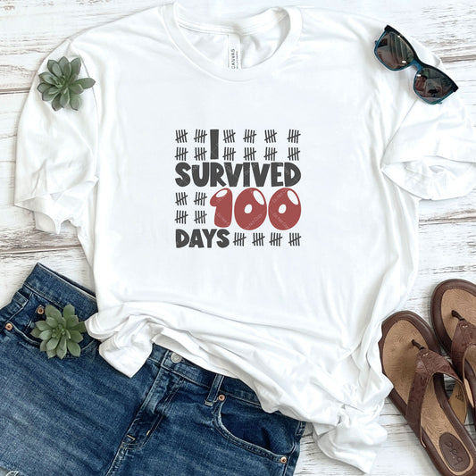 I Survived 100 Days DTF