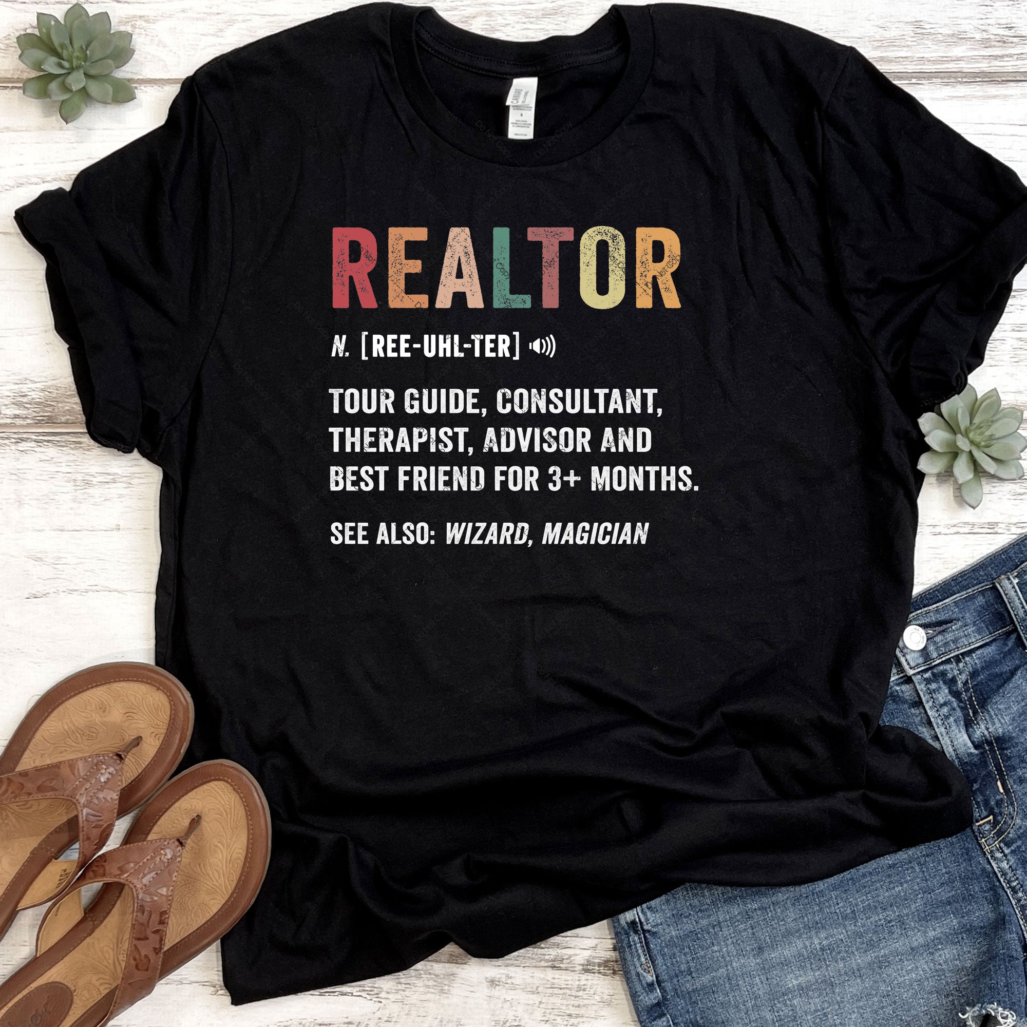 Definition of Realtor DTF Sunny Daze Transfers