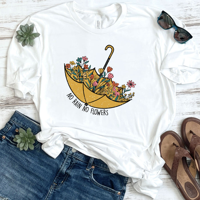 No Rain No Flowers DTF