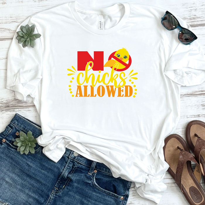 No Chicks Allowed DTF